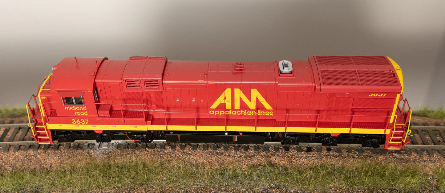 Home Shops Rapido C36-7 (AM 3637) | Allegheny Midland #3637 | Sound | DC/DCC | HO Scale