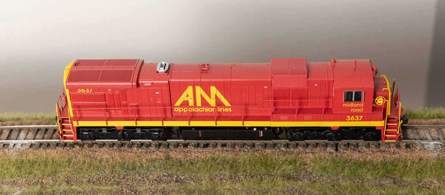 Home Shops Rapido C36-7 (AM 3637) | Allegheny Midland #3637 | Sound | DC/DCC | HO Scale