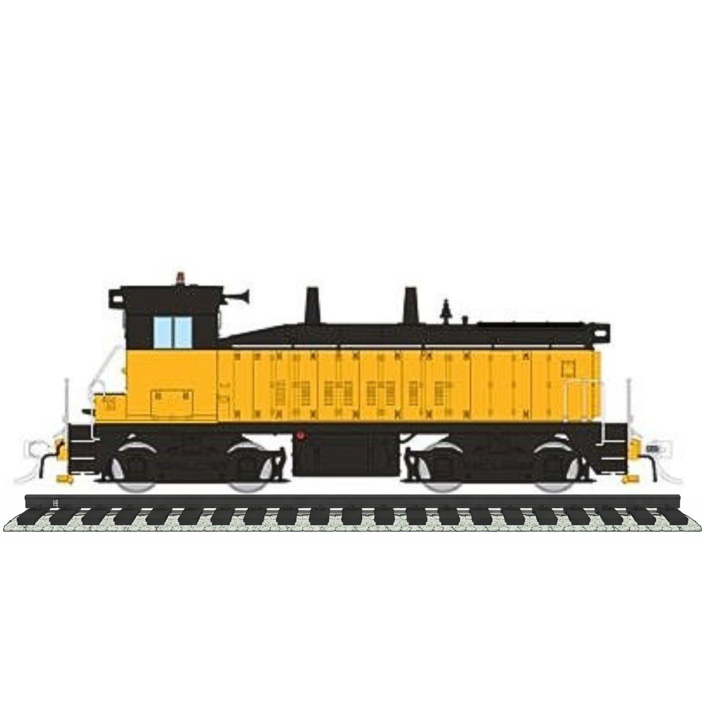 Rapido (27599) | EMD SW9 | Industrial Yellow | DC/DCC/Sound | HO Scale