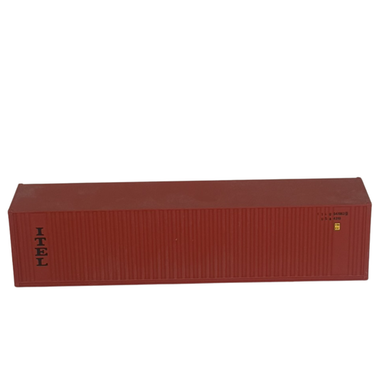 Unknown Brand 40' ITEL Container HO Scale (Pre-Owned)