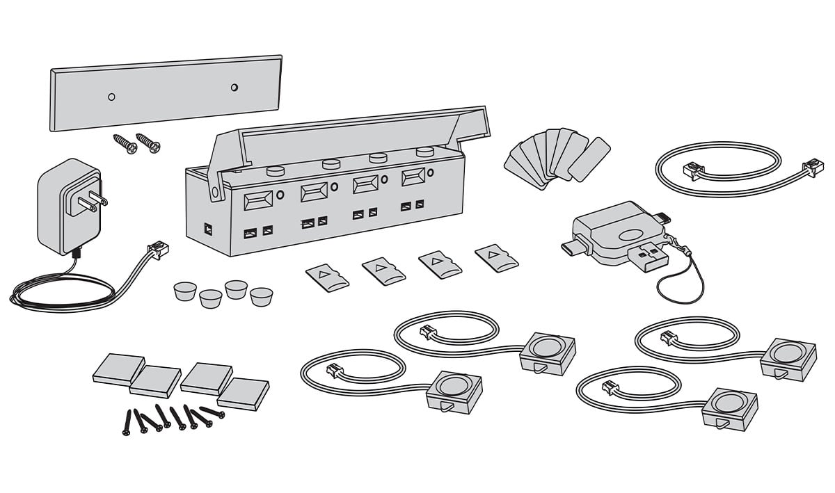 Woodland Scenics JP6900 Just Plug® Sound System Starter Kit
