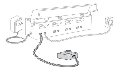 Woodland Scenics JP6957 Just Plug® Push Button Trigger