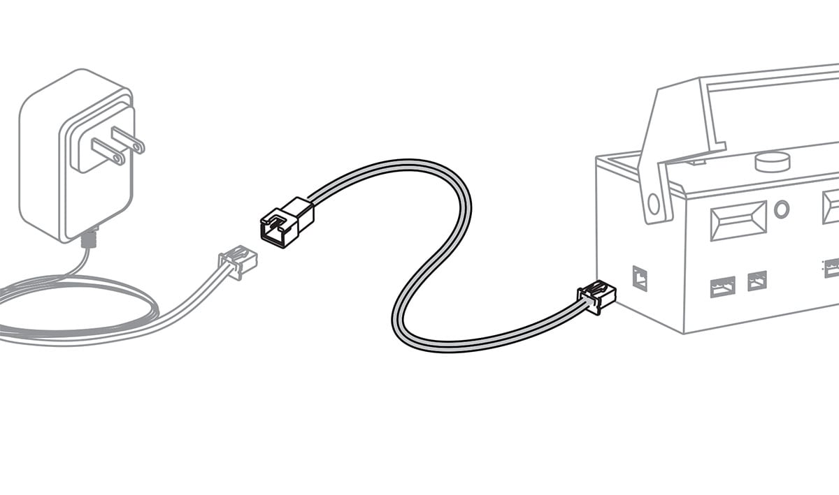 Woodland Scenics JS6977 Just Plug® Power Supply Extension Cables 2-Pack