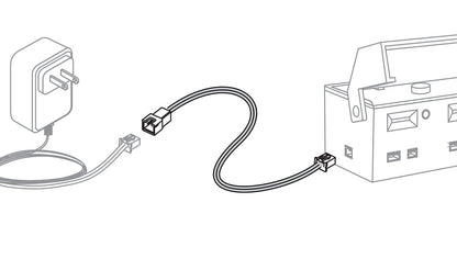 Woodland Scenics JS6977 Just Plug® Power Supply Extension Cables 2-Pack