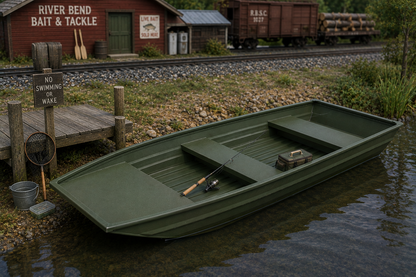 Big Dog Trains | Jon Boat | HO Scale