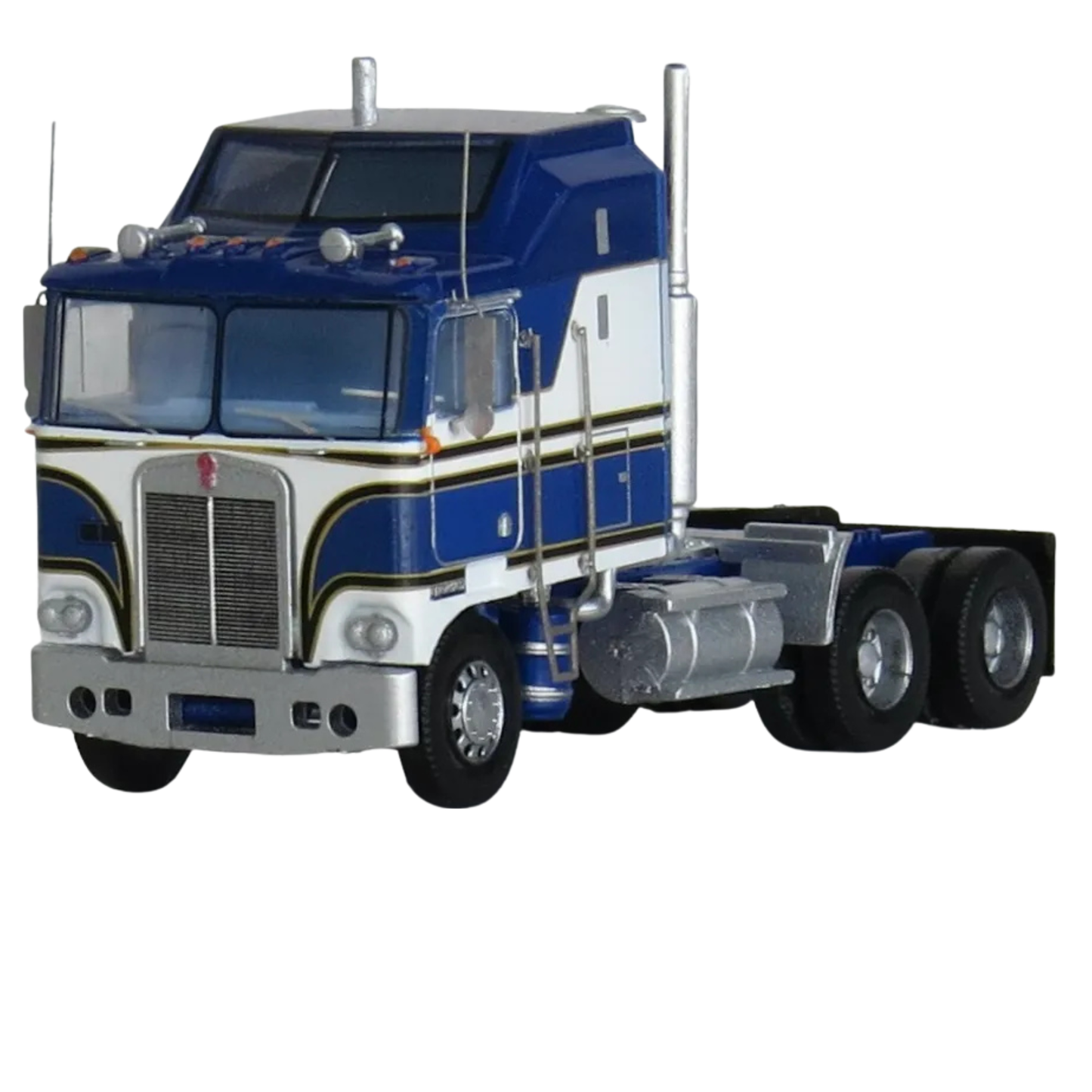 Trainworx (41062) | Kenworth K100 (1970s) Potomac Tractor w/ Aerodyne Sleeper Cab | Assembled | N Scale