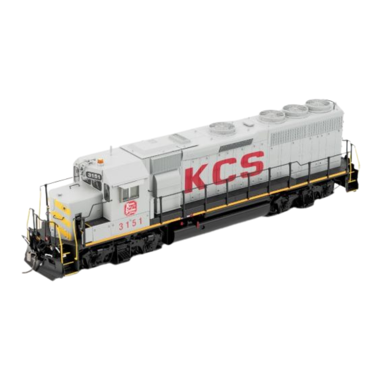 Rapido (40041) | EMD GP40 Extended Range DB | Kansas City Southern #3152 | DC/Silent [Optional DCC Upgrade] | HO Scale