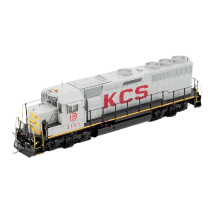 Rapido (40041) | EMD GP40 Extended Range DB | Kansas City Southern #3152 | DC/Silent [Optional DCC Upgrade] | HO Scale