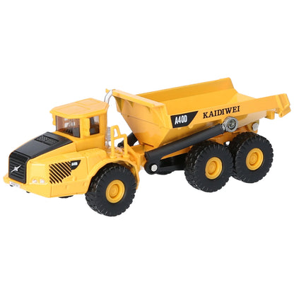 KDW A40D Diecast Alloy Articulated Dump Truck - 1:87 Scale