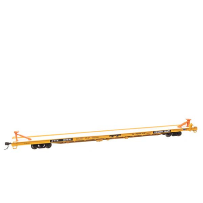 WalthersMainline (910-5740) | 89' Channel Side Flatcar | Trailer-Train KTTX #150115 | HO Scale