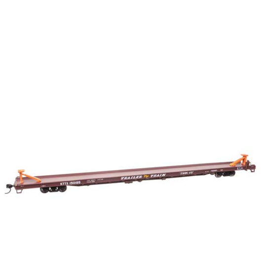 WalthersMainline (910-5749) | 89' Channel Side Flatcar | Trailer-Train KTTX #151015 | HO Scale
