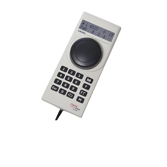 Pre-Owned Lenz 21101 Digital Plus LH101 XpressNet Hand Controller DCC Throttle