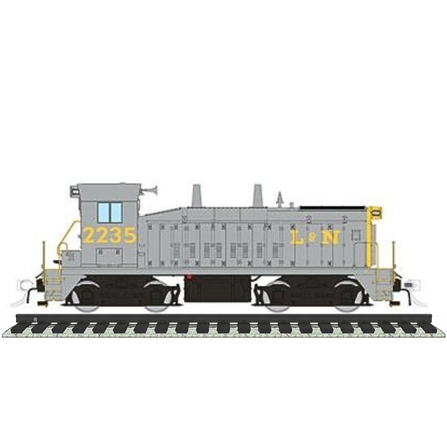 Rapido (27586) | EMD SW9 | Louisville & Nashville L&N #2235 | DC/DCC/Sound | HO Scale