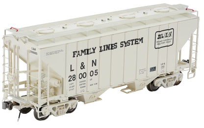 Class One Model Works FC01026 PS 3000CD Two-Bay Hopper Family Lines Louisville & Nashville #280005 HO Scale