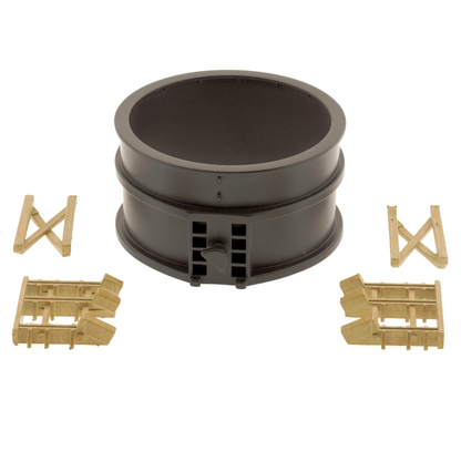 Class One Model Works (ZZ03006) | Steel Ladle Section with Cribbing (Painted) Load | HO Scale