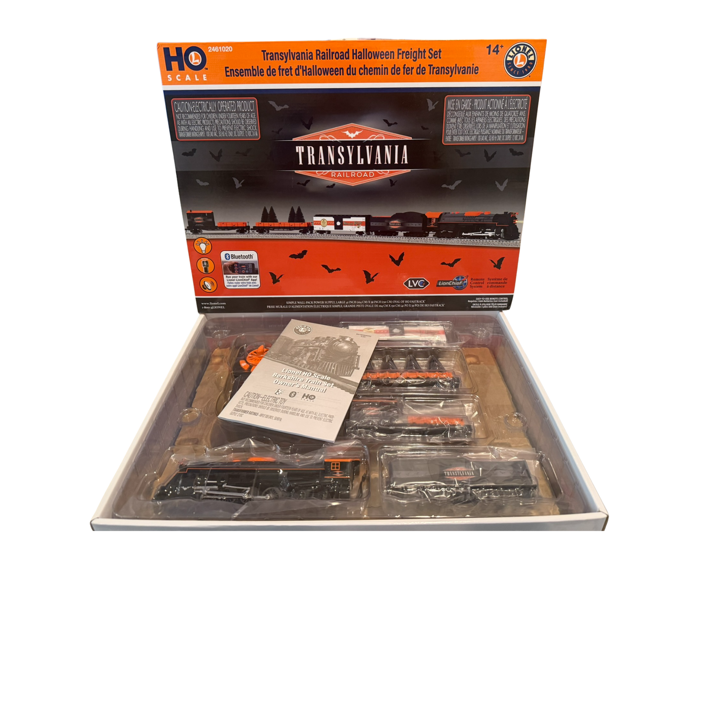 Lionel Transylvania Railroad Halloween Freight Set HO Scale Showcase Model