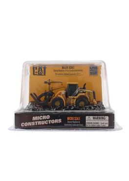 Diecast Masters CAT 950M Wheel Loader | Log Fork Version | Micro Constructor Series