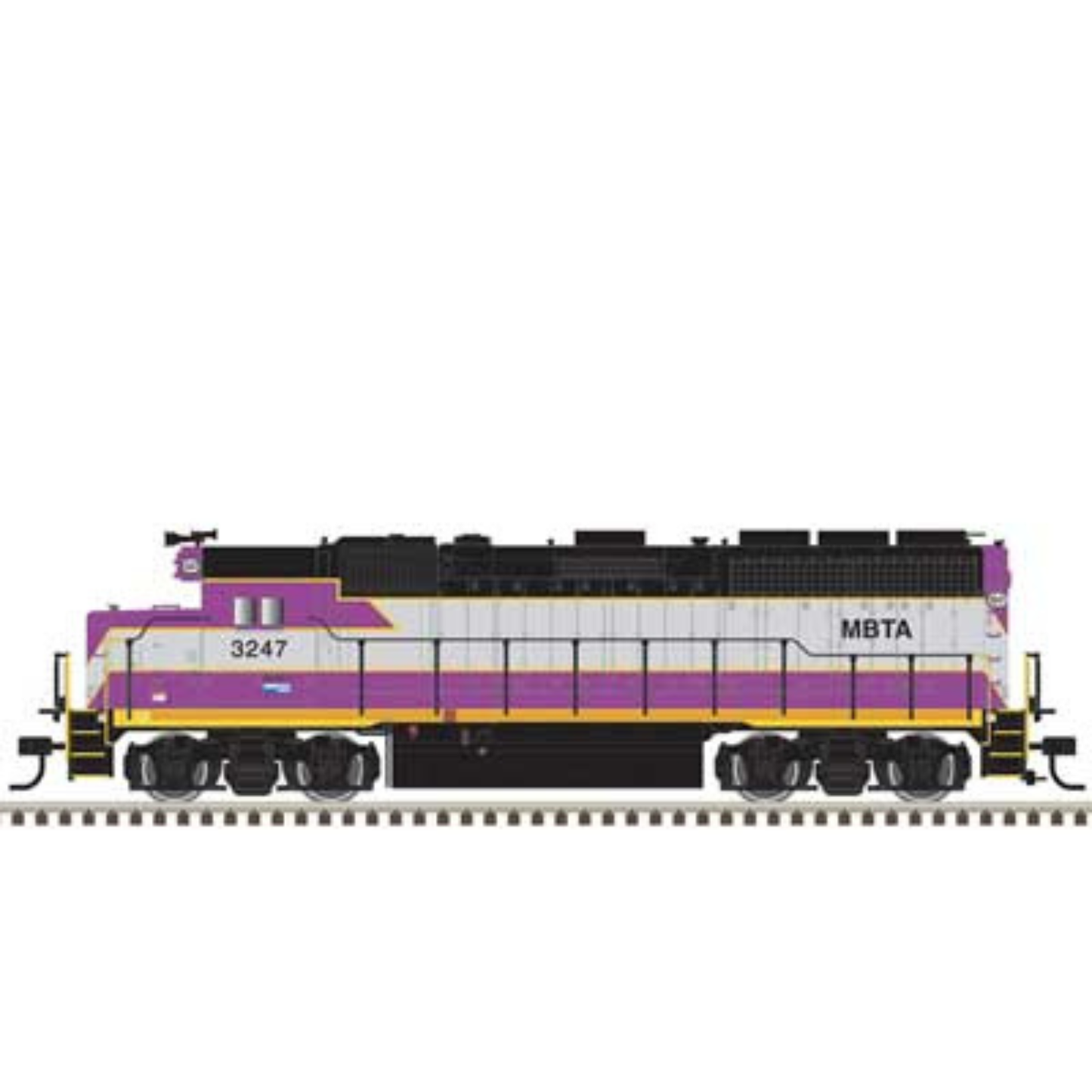 Atlas Master(R) Gold (10005184) | EMD GP40 | MBTA # 3247 | DC/DCC/Sound | HO Scale [PRE-ORDER]