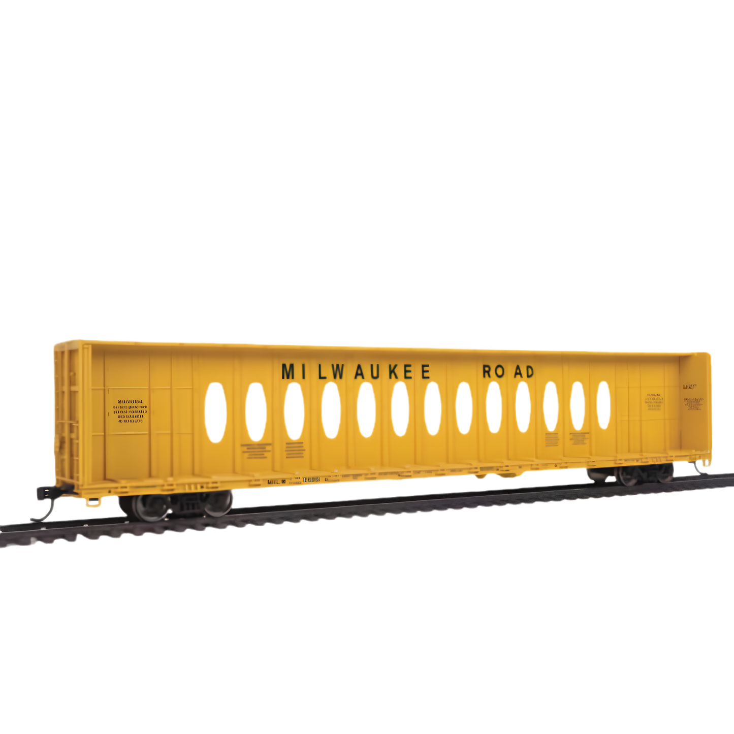 WalthersMainline (910-50741) | 72' Centerbeam Flatcar w/ Opera Windows | Milwaukee Road #63051 | HO Scale [PRE-ORDER]