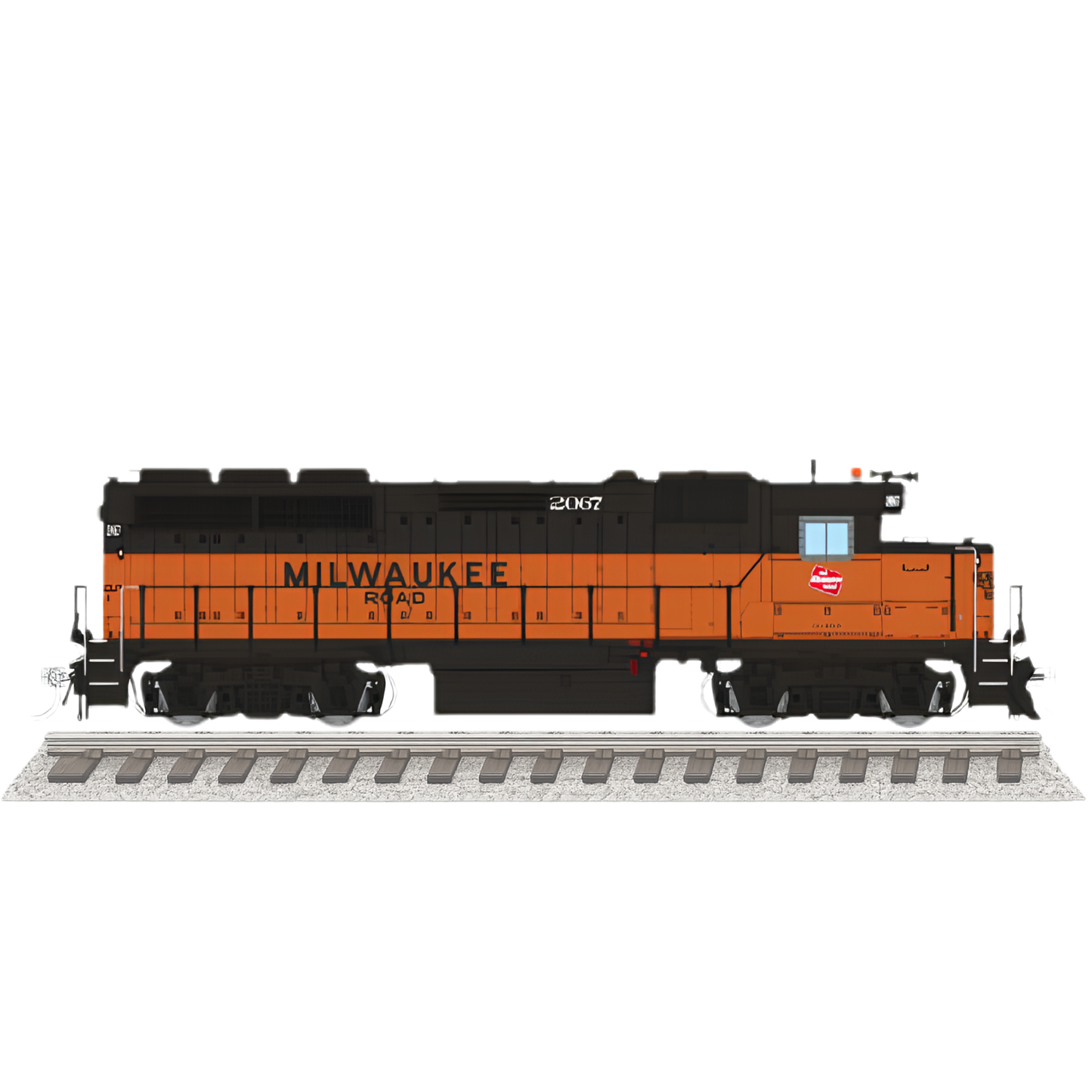 Rapido 1078520 • EMD GP40 • Milwaukee Road #2004 • DC/DCC/Sound • HO Scale (Pre-Order)
