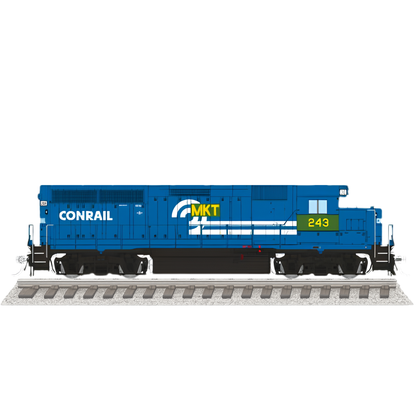 Rapido 1078523 • EMD GP40 • MKT #232 • Conrail Patch • DC/DCC/Sound • HO Scale (Pre-Order)