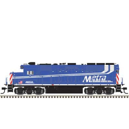 Atlas Master(R) Silver (10005162) | EMD GP40 | Metra #10 | Standard DC | HO Scale [PRE-ORDER]