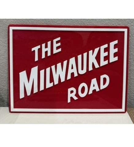 The Milwaukee Road Sign