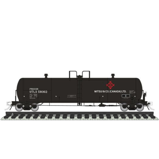 Rapido (135016) | Procor GP20 20,000-Gallon Tank Car | Mitsui & Co. UTLX #58073 | HO Scale