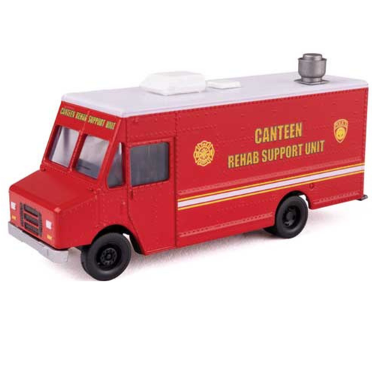 Walthers SceneMaster (949-12116) | Morgan Olson(R) Route Star Van | Canteen Rehab Support Unit | HO Scale