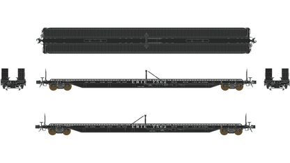 Class One Model Works (FC00808) F39 Flatcar 75' - Erie Erie 7562 HO Scale