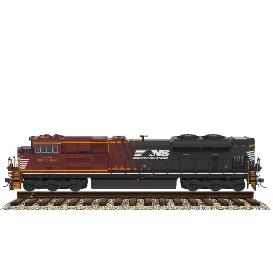 Broadway Limited Imports 9986 EMD SD70ACe Norfolk Southern #1230 Birmingham Office Car Special Paragon4 Sound/DC/DCC N Scale
