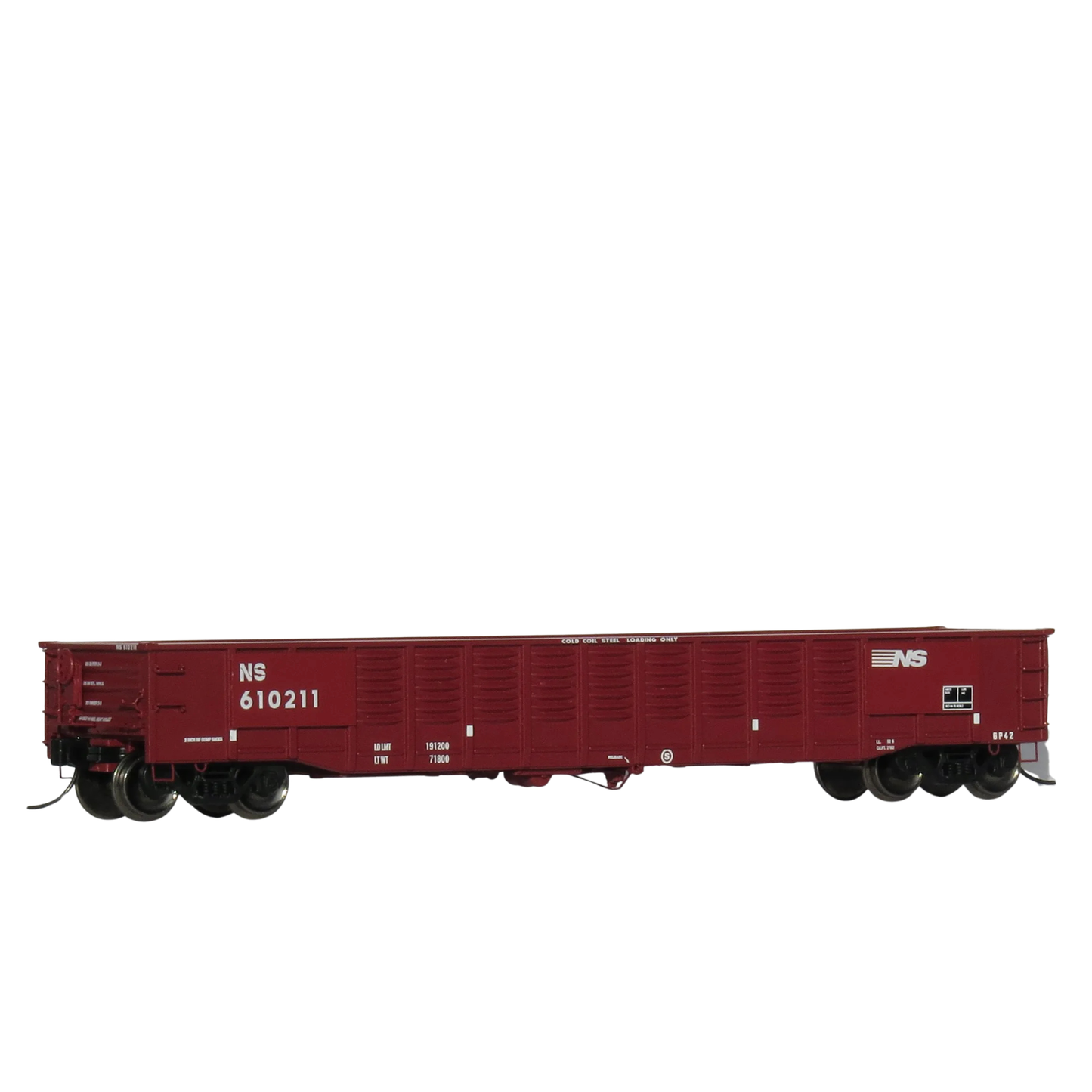 Trainworx (25213-07) | 52' 6" Corrugated Gondola | Norfolk Southern #610211  | N Scale