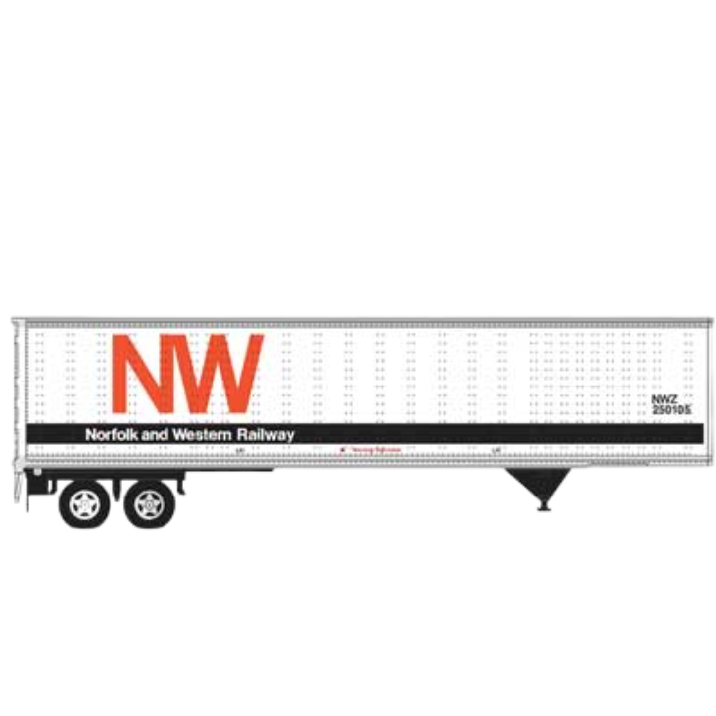 Atlas Master 50007205 45' Pines Trailer Norfolk & Western (NW) #250069 N Scale