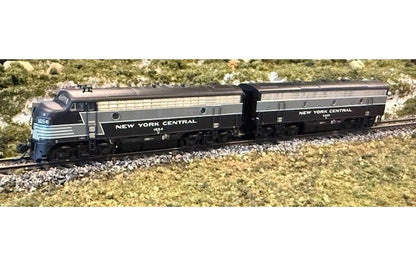 Broadway Limited Imports EMD F7A (Pre-Owned) & F7B (New) - New York Central NYC #1654 / 2426 - Paragon4 Sound/DC/DCC - N Scale