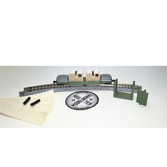 Meister Modelworks | Cleaning Car 5000 | OD Green/Tan | N Scale