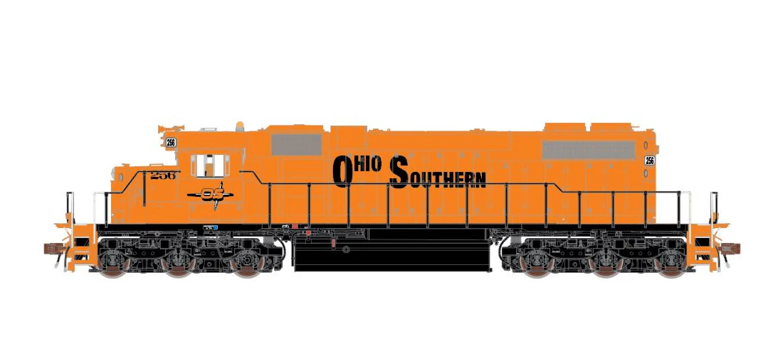 Home Shops ScaleTrains SD38-2 (OS 256) | Ohio Southern #256 | Sound | DC/DCC | HO Scale