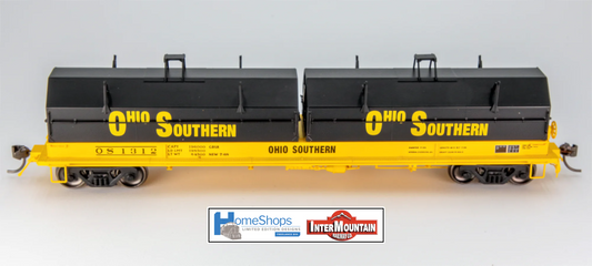 Home Shops InterMountain Coil Car, Evans Steel Coil Car, Ohio Southern #1387, HO Scale