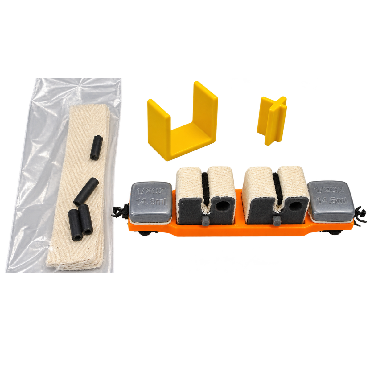 Meister Modelworks | Cleaning Car 5000 | Orange & Black | N Scale