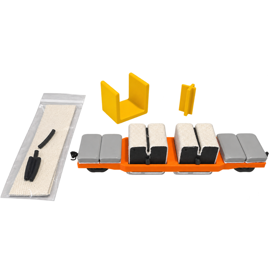Meister Modelworks | Cleaning Car 5000 | Orange & Black | HO Scale
