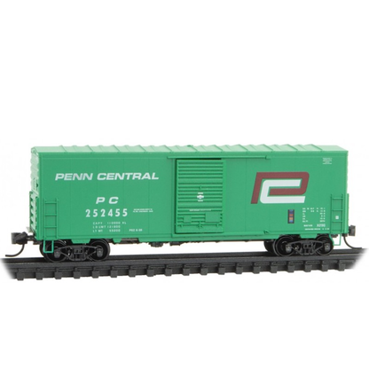 Micro-Trains (02400520) • 40' Single Door Boxcar • Penn Central #252455 • N Scale (Pre-Owned)
