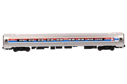Kato Amfleet I Coach 7-Car Set Amtrak Phases I–VII Limited Edition Bookcase N Scale