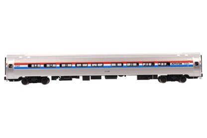 Kato Amfleet I Coach 7-Car Set Amtrak Phases I–VII Limited Edition Bookcase N Scale