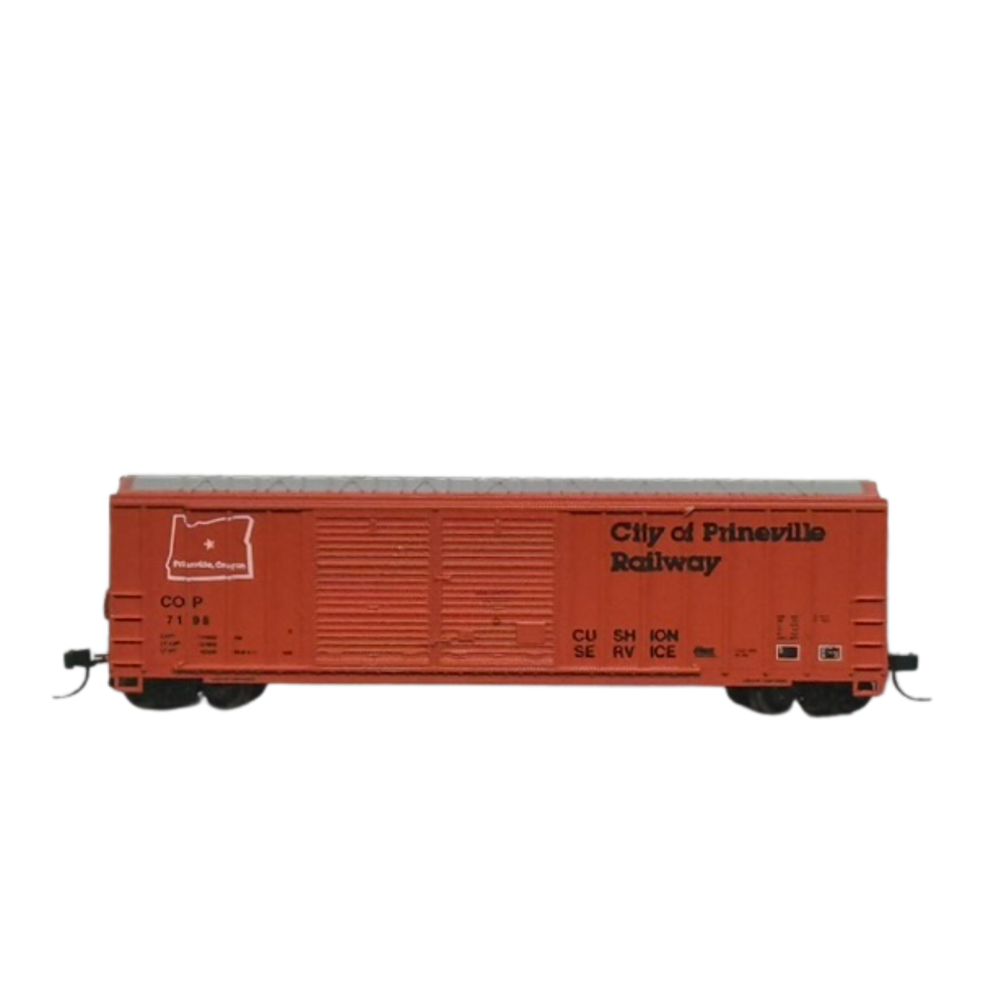 Athearn 11272 City of Prineville #7198 50' Boxcar N Scale Pre-Owned