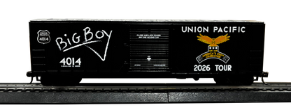 Value Trains USA 10117 Big Boy 2026 Tour Special Edition 50' 6" ACF Boxcar HO Scale