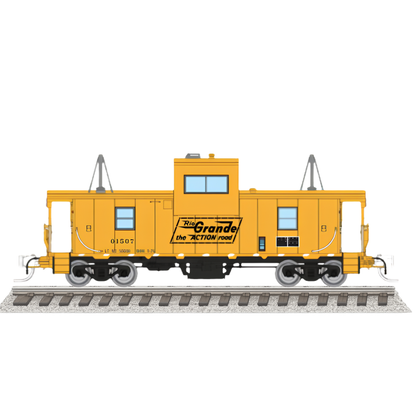 Rapido (510079) | Wide Vision Caboose w/ Lights | Rio Grande #1507 | "The Action Road" | N Scale [PRE-ORDER]