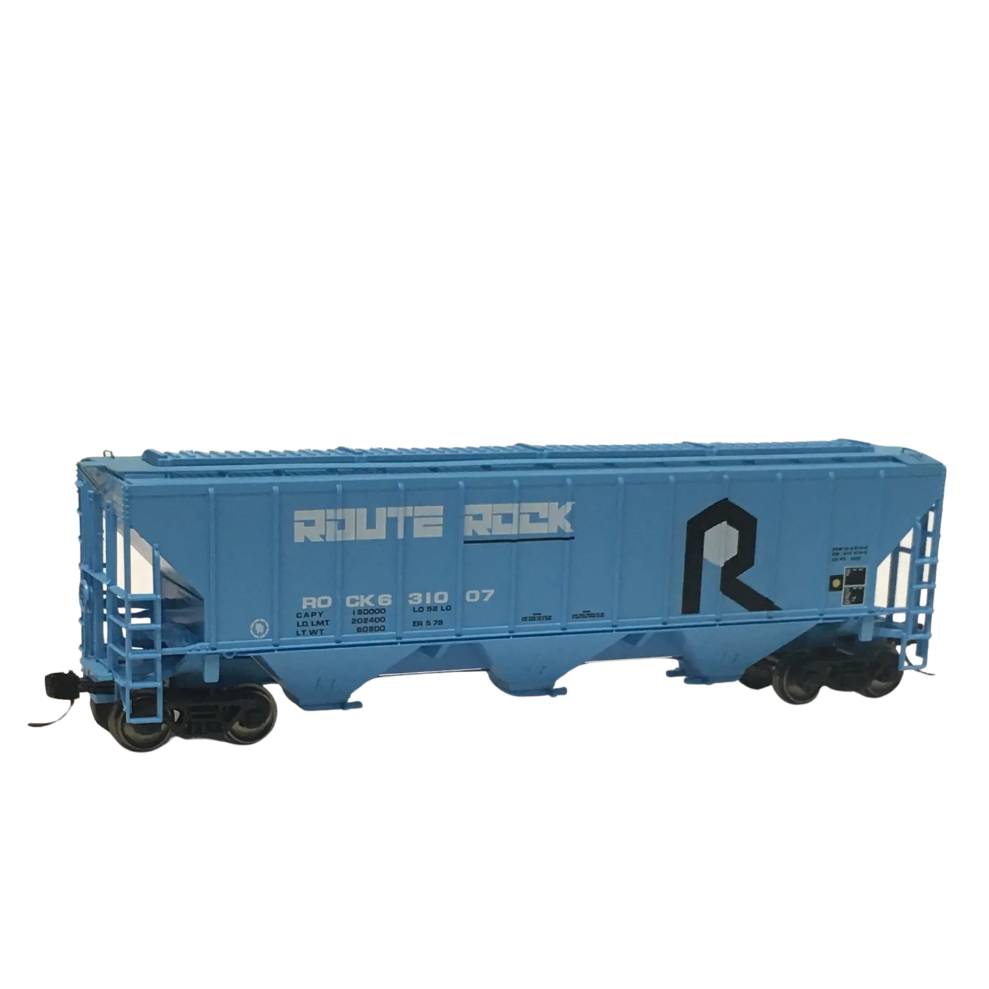 Trainworx (24443-13) | PS4427 Covered 3-Bay Hopper | Rock Island #630005 | N Scale