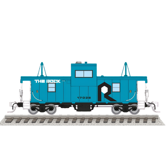 Rapido (510080) | Wide Vision Caboose w/ Lights | Rock Island #17038 | N Scale [PRE-ORDER]