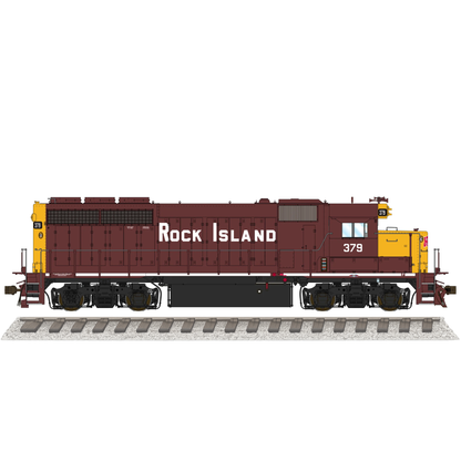 Class One Model Works (LM00361) | EMD GP40 1A3 | Rock Island #379 | DCC/Sound w/ Tru-Fans(TM) | HO Scale [PRE-ORDER]