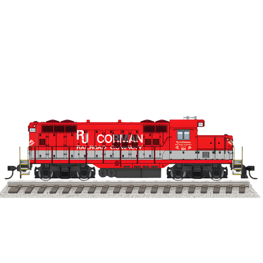 WalthersMainline (910-10517) | EMD GP9 Phase II w/ Chopped Nose | RJ Corman #1804 | Standard DC | HO Scale [PRE-ORDER]