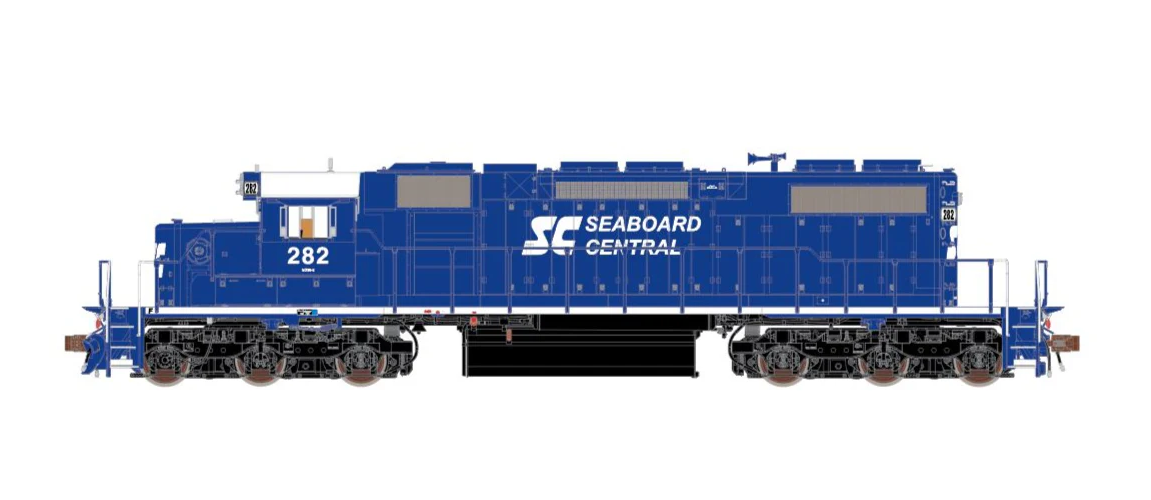 Home Shops ScaleTrains SD38-2 (SC 282) | Seaboard Central #282 | Sound | DC/DCC | HO Scale